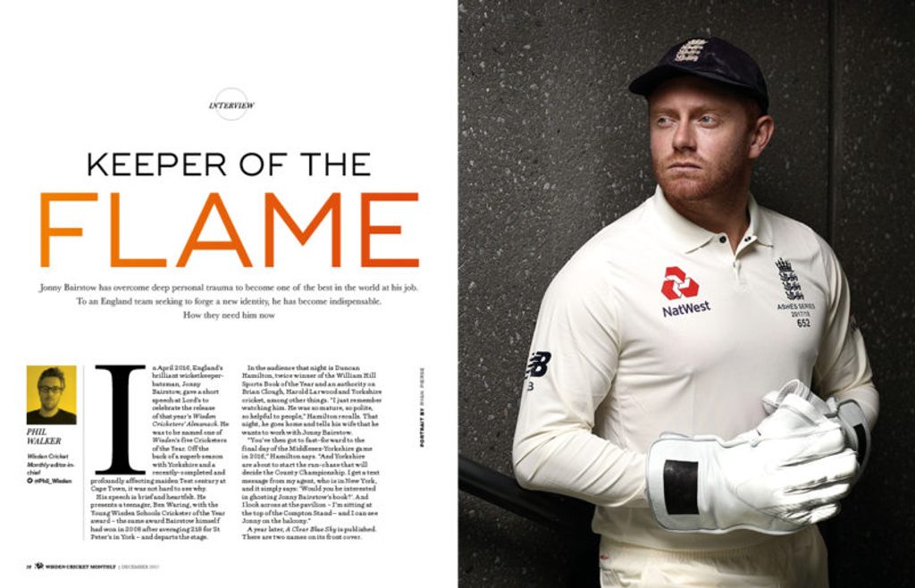 Jonny Bairstow exclusive interview