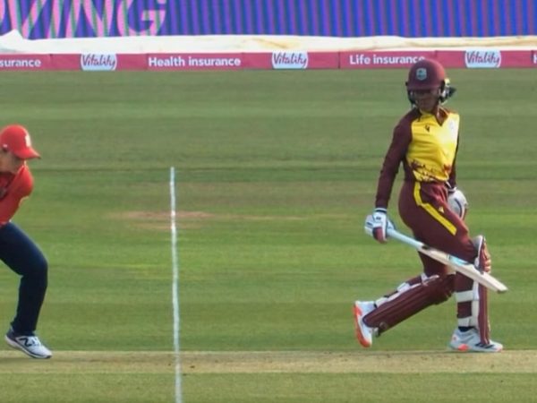 west-indies-debutant-grimmond-wanders-out-of-crease-after-single-to-be-run-out-in-bizarre-fashion.Click to read full article.