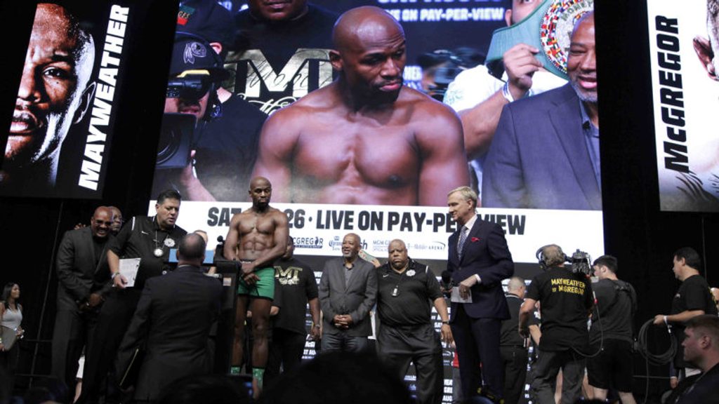 Boxer Floyd Mayweather Jr is the richest sportsperson in the world