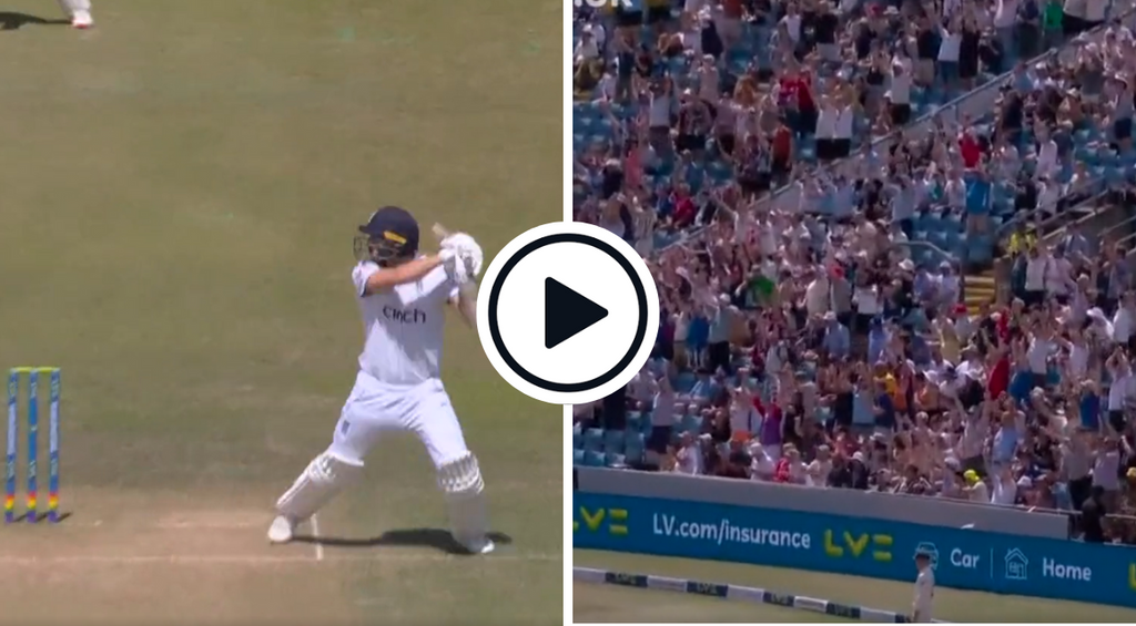 Watch: Mark Wood blasts three sixes in eight balls in record-breaking Headingley cameo | Ashes 2023