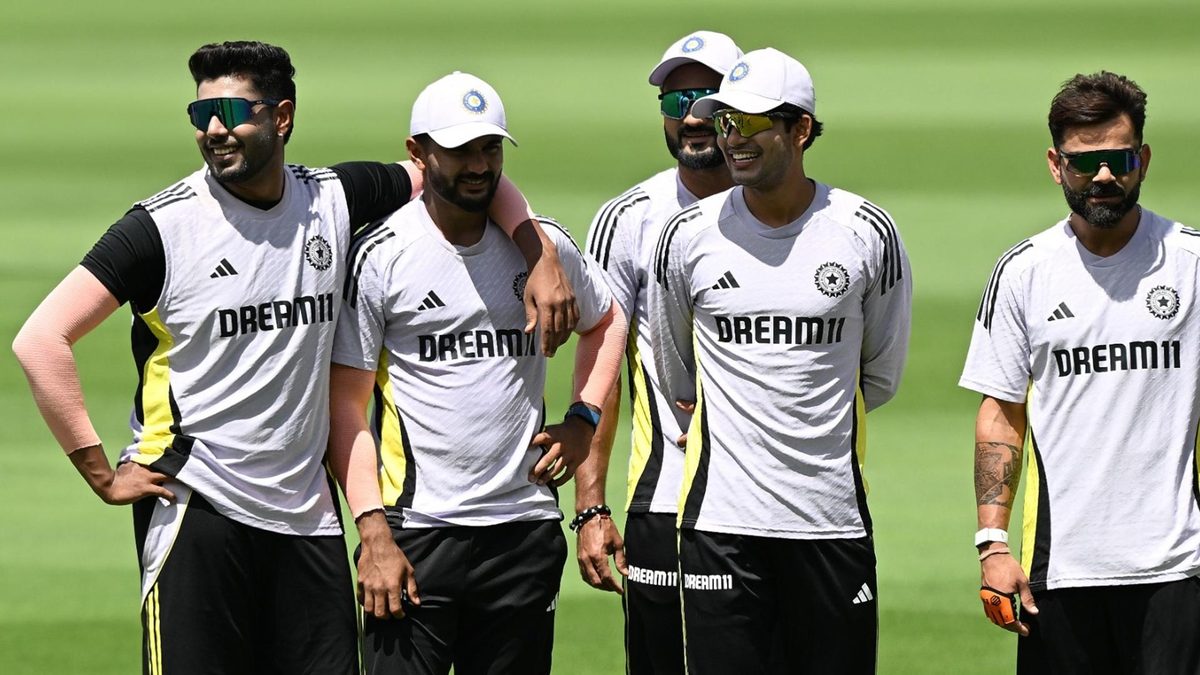 India cricket team in training ahead of the third Border-Gavaskar Trophy Test 2024
