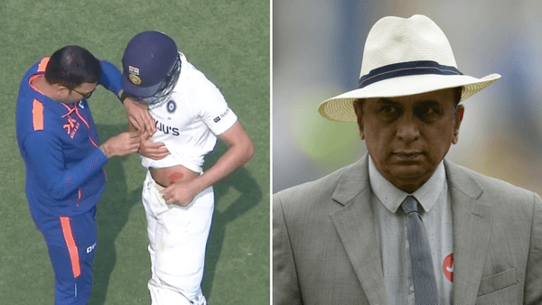 sunil-gavaskar-rebukes-bruised-shubman-gill-mid-over-physio-break.Click to read full article.