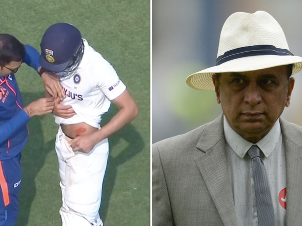 sunil-gavaskar-rebukes-bruised-shubman-gill-mid-over-physio-break.Click to read full article.