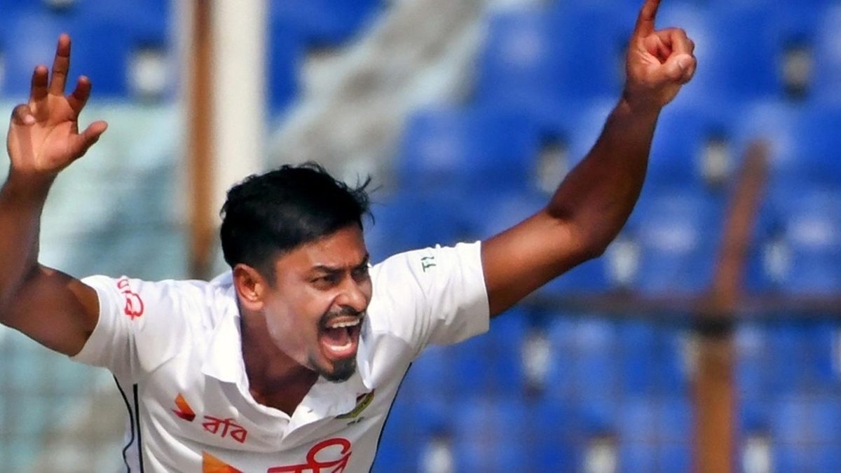 Taijul Islam triggered the Zimbabwe collapse at Chattogram