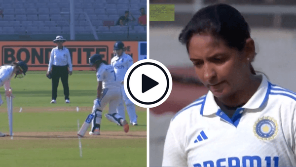 watch-harmanpreet-kaur-bizarrely-run-out-short-first-test-fifty-bat-stuck-t20-world-cup-dismissal.Click to read full article.