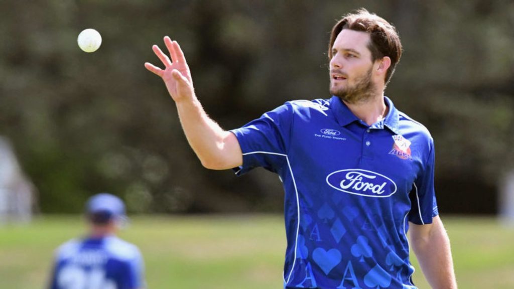 McClenaghan was tonked around by de Grandhomme towards the end