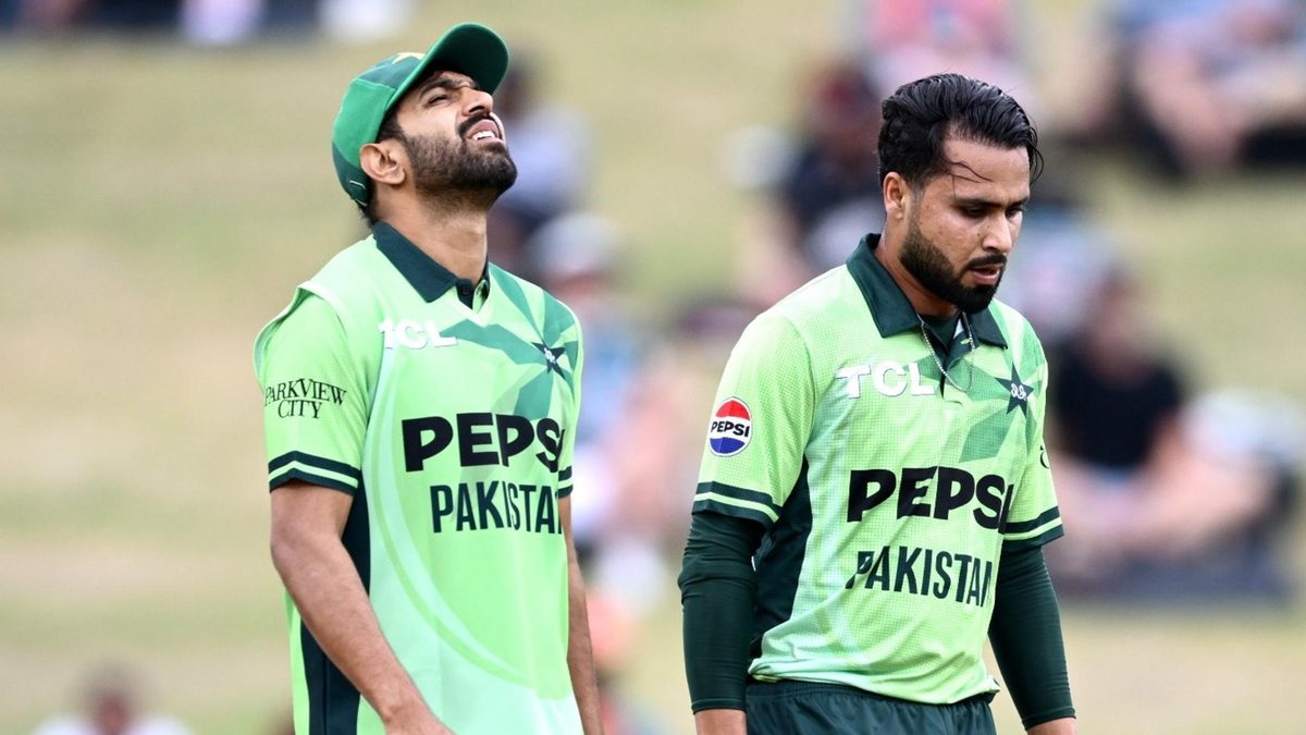 Pakistan players react to defeat in New Zealand