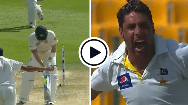 Watch: Imran Khan Jr emulates Mohammad Asif with middle-stump-uprooting ...