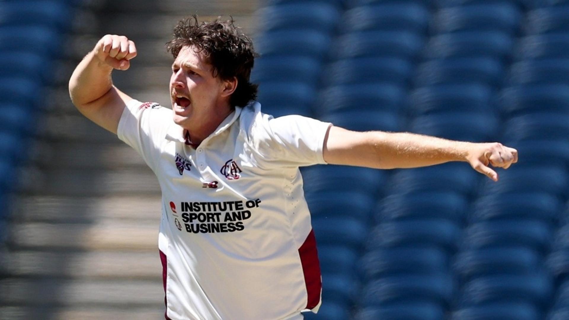 Hasil tangkapan terbaik dalam karir pemenang Piala Dunia U19 Australia menyegel kemenangan tipis atas Sheffield Shield Table-Toppers | Berita Kriket Hari Ini