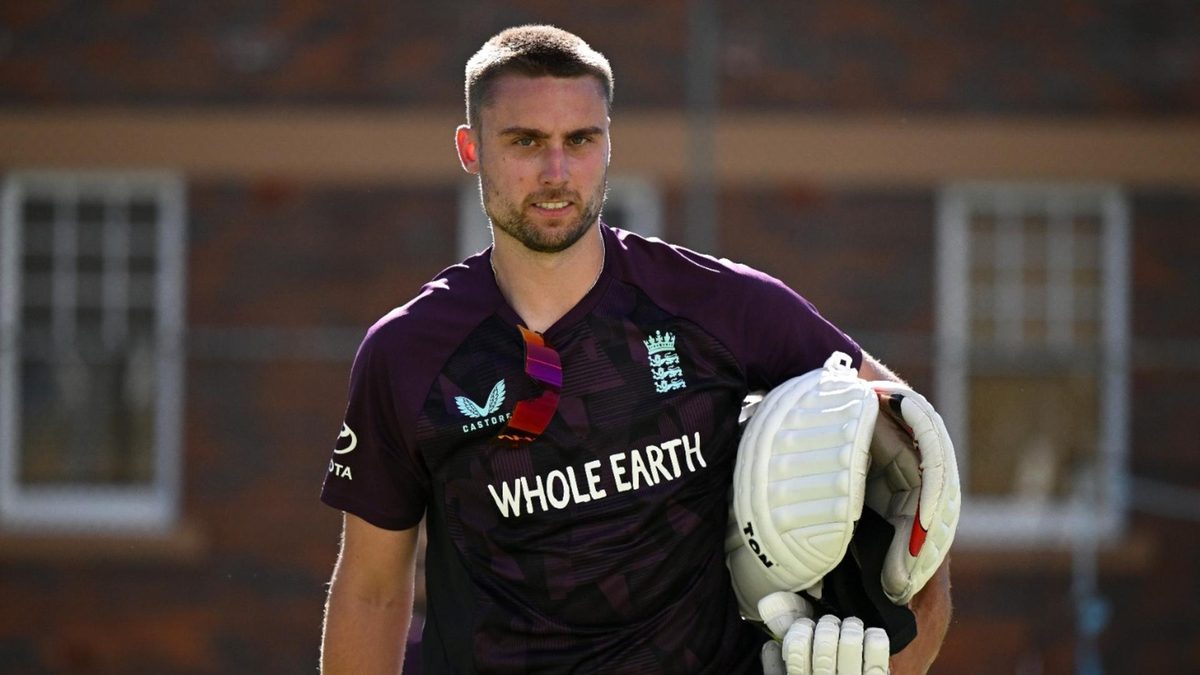 Will Jacks in England Ashes training gearWill Jacks in England Ashes training gear