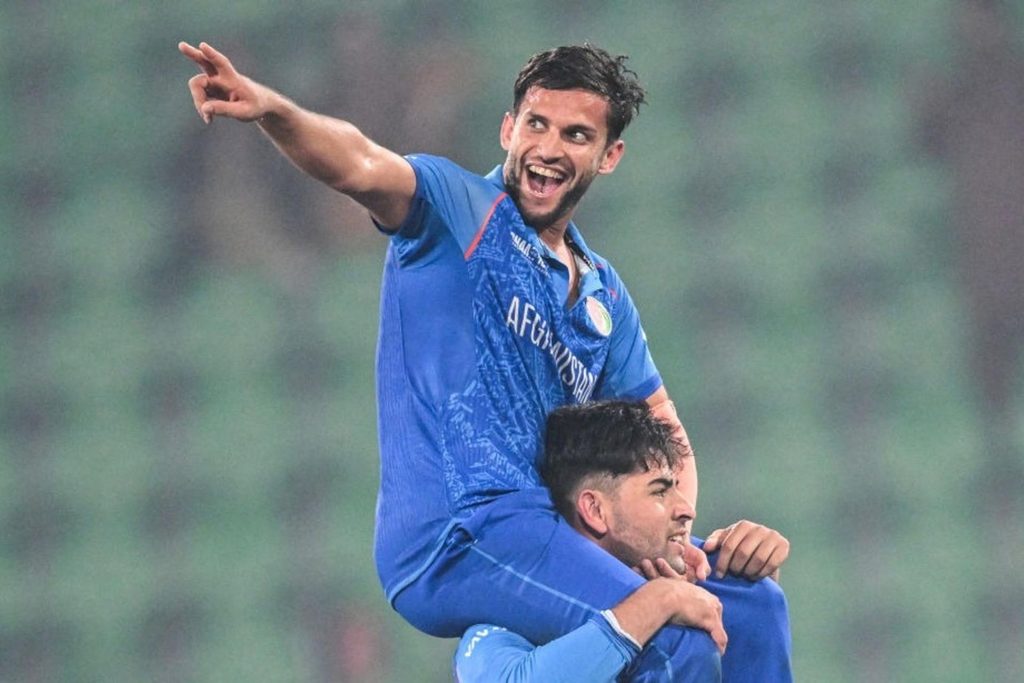 Azmatullah Omarzai joins elite all-round global tournament club with match-winning performance v England