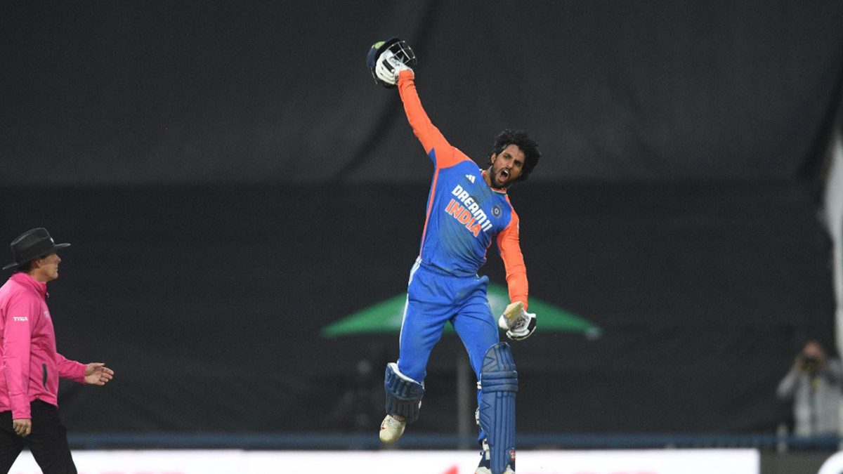 Tilak Varma became the first player to hit three back to back centuries in T20s