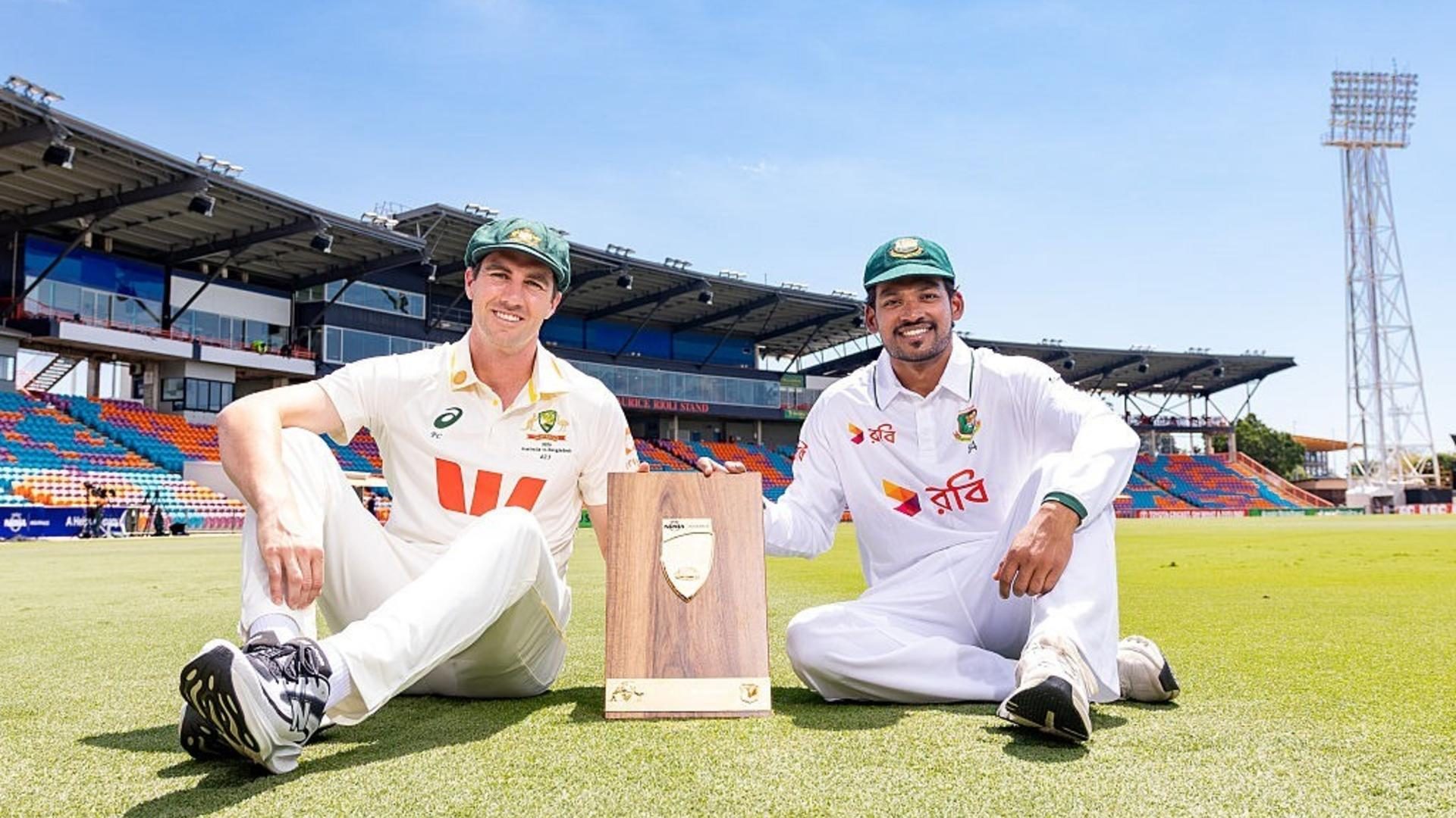 AUS vs BAN Test Series Live Streaming And TV Channels: Where To Watch ...