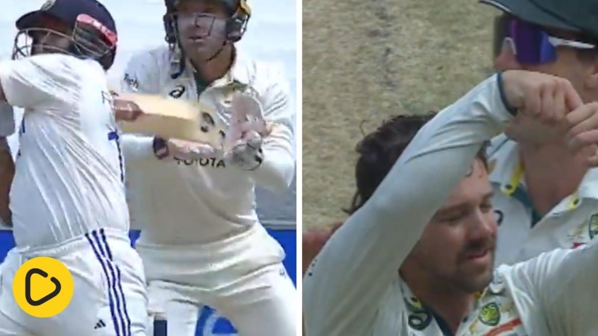 Rishabh Pant was dismissed by Travis Head in the MCG Test