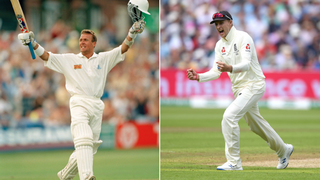 The all-time England Test XI, based on the ICC rankings