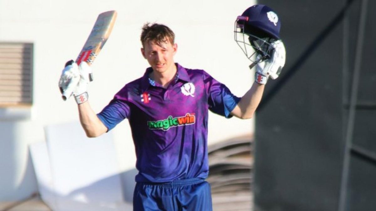 Against Zimbabwe A on Thursday (April 24), Scotland batter Finlay McCreath scored a century on List A debut.