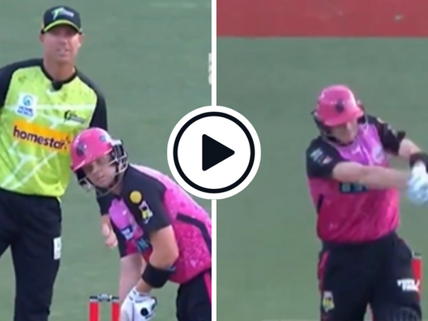 watch-steve-smith-sledged-by-david-warner-in-bbl-falls-first-ball.Click to read full article.