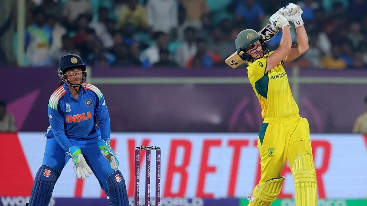 What does the weather forecast look like for the second Women's World Cup semi-final between India and Australia?