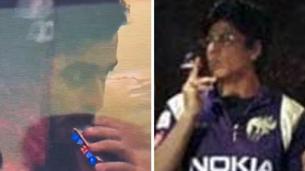 the-smoking-gun-when-shah-rukh-khan-stadium-cigarette-earned-him-one-thousandth-of-riyan-parag-fine.Click to read full article.