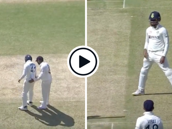 rohit-sharma-shreyas-iyer-hips-silly-point-amusing-field-adjustment.Click to read full article.