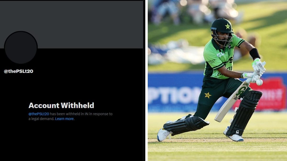 The social media accounts of the Pakistan Super League, as well as multiple Pakistan cricketers including Babar Azam and Shaheen Shah Afridi, have been withheld in India.