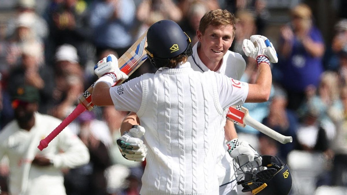 England scored 565-6 declared against Zimbabwe, completing an all-England top five for the fastest-scoring Test totals of 500 runs or more.