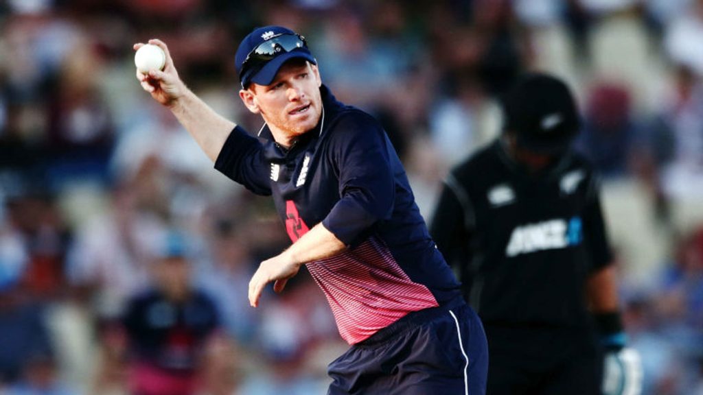 Eoin Morgan is out of the Hurricane Relief game with a fractured finger
