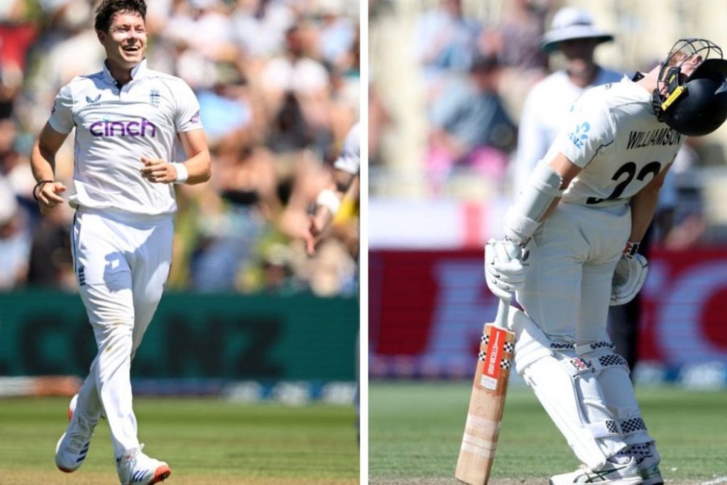 11 runs, four wickets: Matt Potts continues dominant record over Kane Williamson