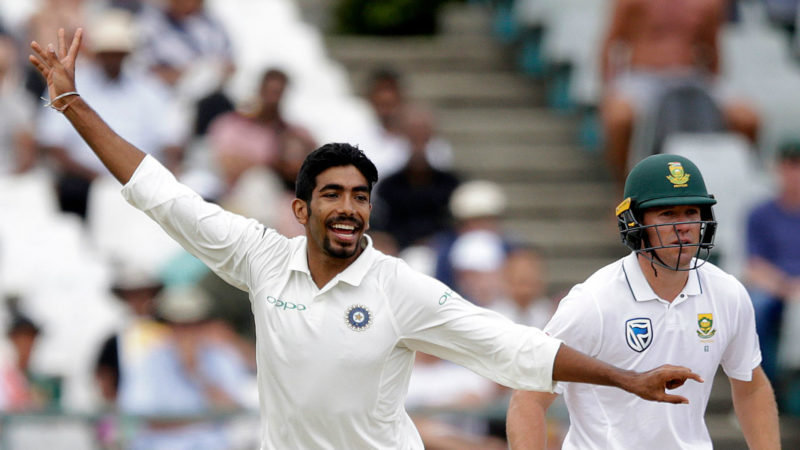 Bumrah made a good start to his Test career, with 14 wickets in South Africa