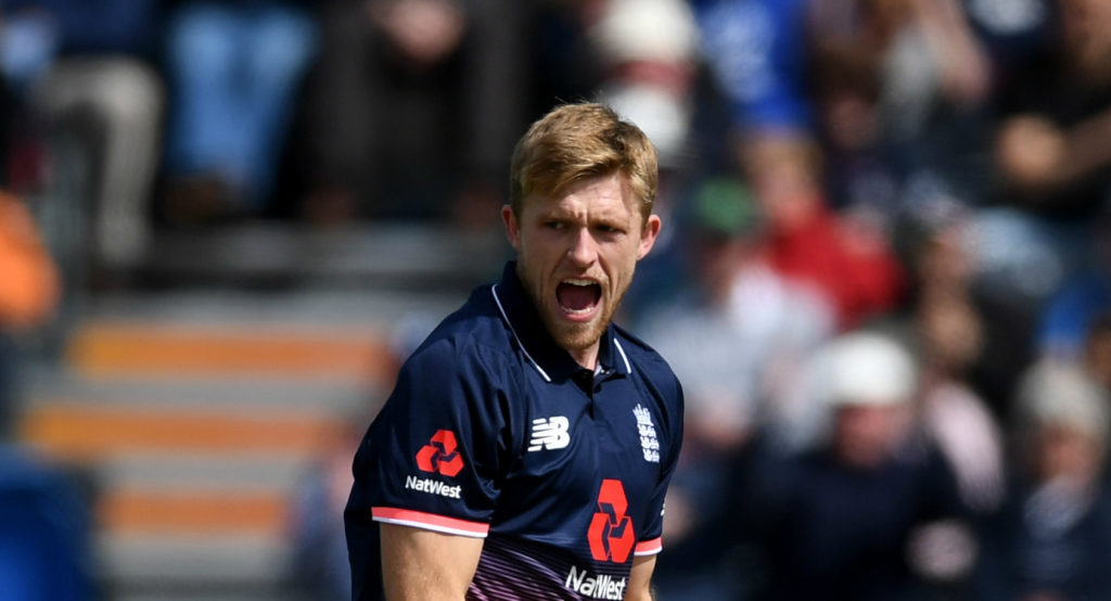 Willey is not assured of a place in the World Cup squad
