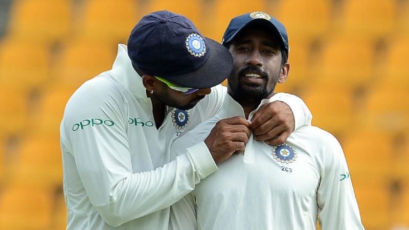 Wriddhiman Sahas injury has given Karthik another shot at Test cricket