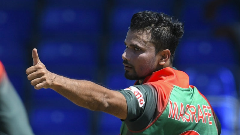 Mortaza led from the front with the ball, picking up seven wickets