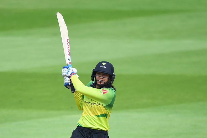 Smriti Mandhana, Storm's in-form batter, fell for just five