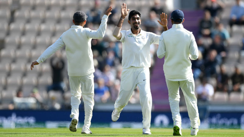 Bumrah picked up 3-46 in the England first innings