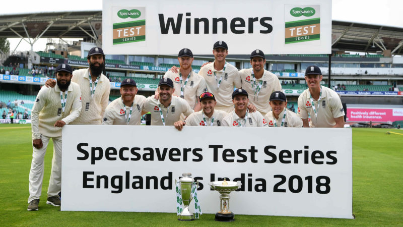 England took the series 4-1 after beating India by 118 runs in the final Test