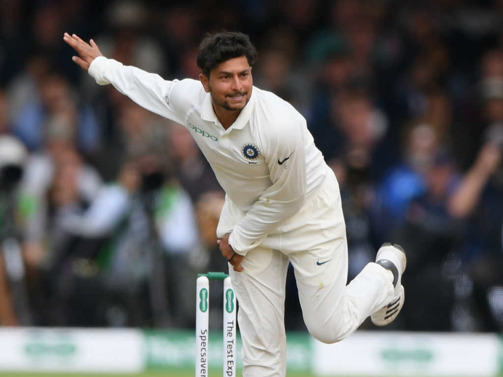 Kuldeep Yadav went wicketless and conceded 44 runs in his nine overs at Lord's
