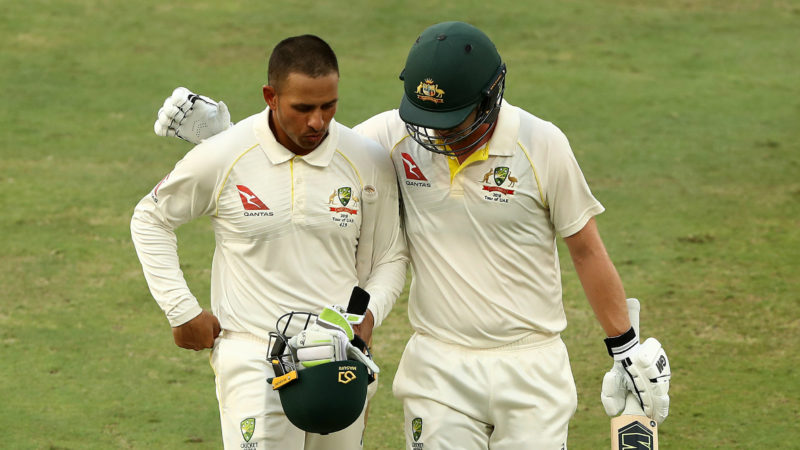 Khawaja and Head will begin the final day hoping to bat on for as long as possible