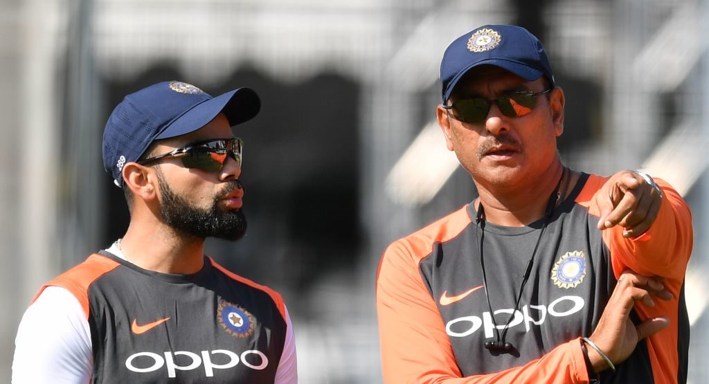 Shastri has the backing of India captain Virat Kohli