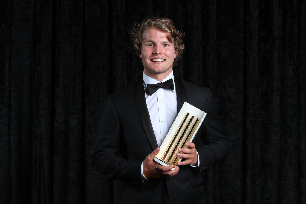 Will Pucovski was named Bradman Young Cricketer of the Year for 2018 at the Australian Cricket Awards