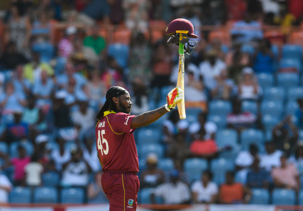 There was a record 46 sixes in the Grenada ODI, with Gayle hammering 11 of them