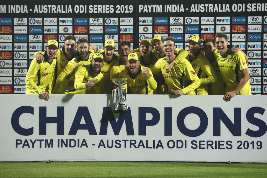 Australia won the five-match ODI series 3-2 against India 