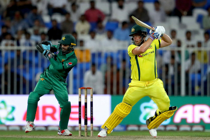 Aaron Finch made 116, 153* and 90 in the first three ODIs against Pakistan