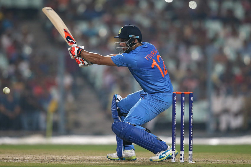Yuvraj Singh made his Mumbai Indians debut with a brisk half-century