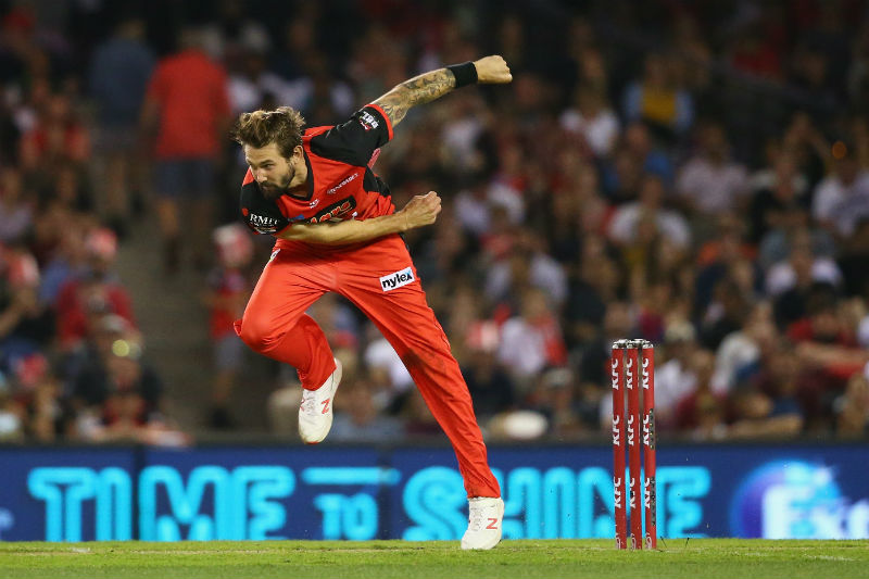 Kane Richardson was the leading wicket-taker in the BBL 2018-19 with 24 wickets