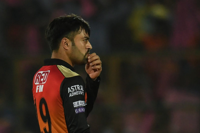 Ace spinner Rashid Khan leaked 44 runs from his four overs, claiming only one wicket