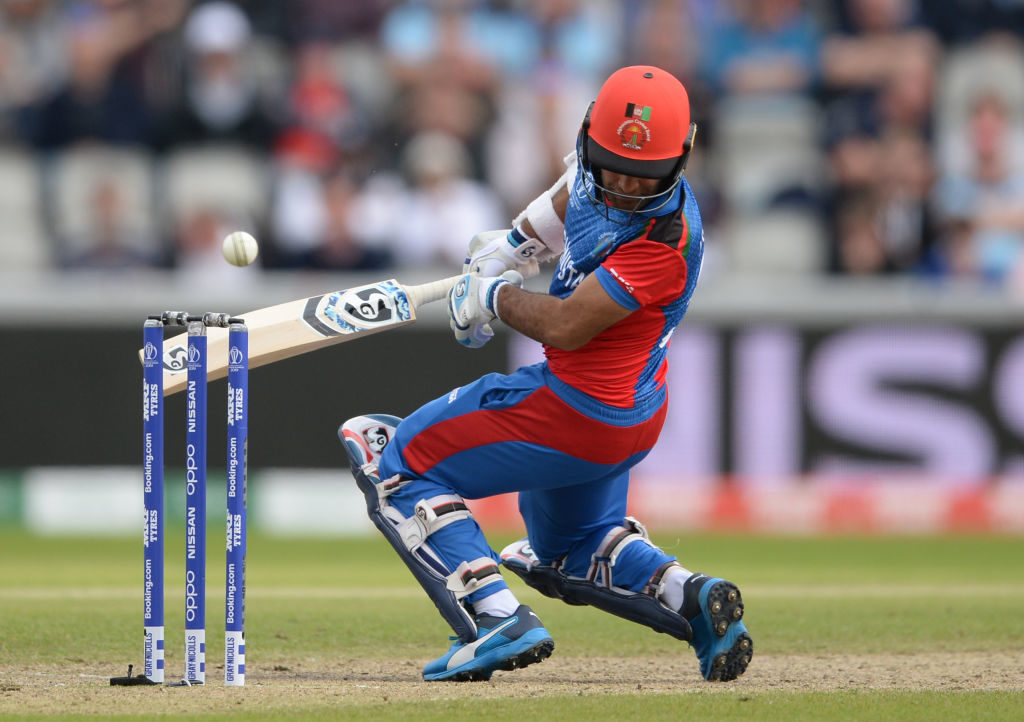 The Afghanistan batsmen were peppered with short balls