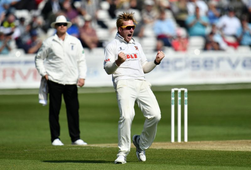 Harmer claimed 72 wickets in his debut county season for Essex, including two ten-wicket hauls