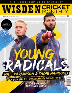Wisden Cricket Monthly issue 25 cover