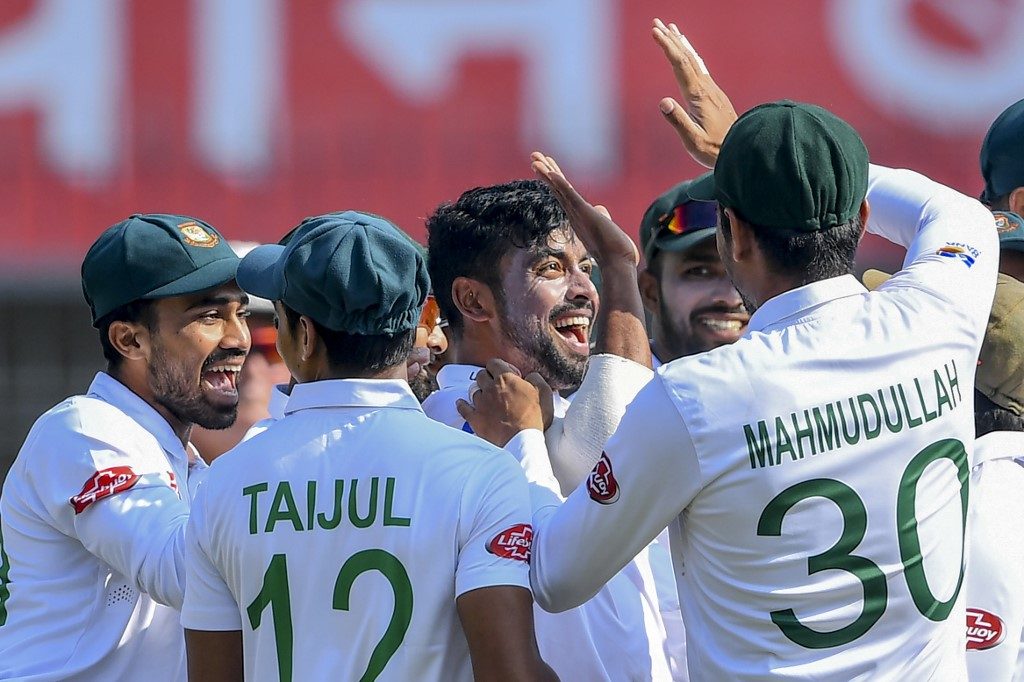 Abu Jayed was the lone star for Bangladesh, taking four wickets