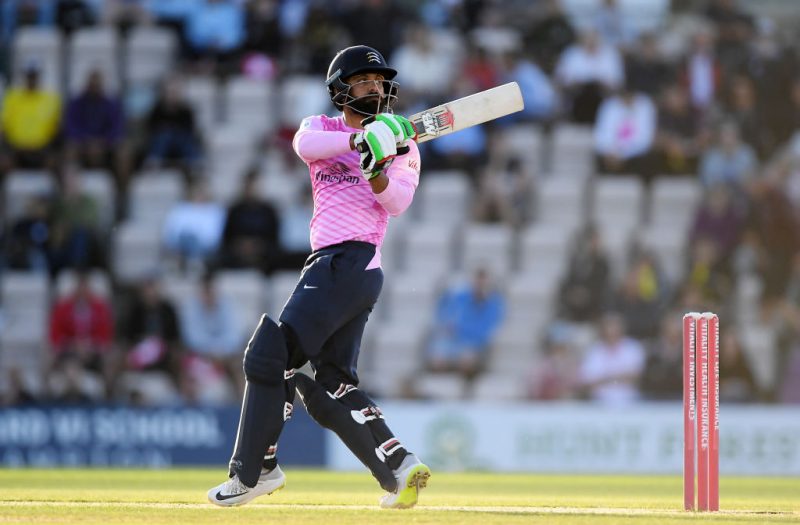 Mohammad Hafeez scored 115 runs at a strike rate of 112.74 in four outings for Middlesex